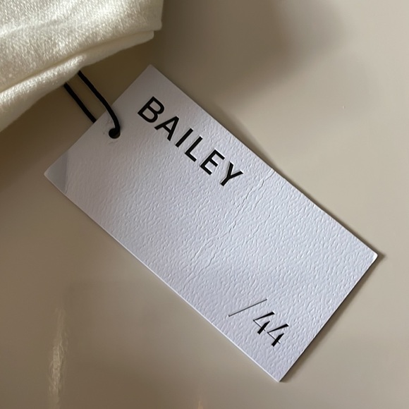 Bailey 44 Bella Pullover V-neck top Ivory XS NWT - Picture 2 of 9